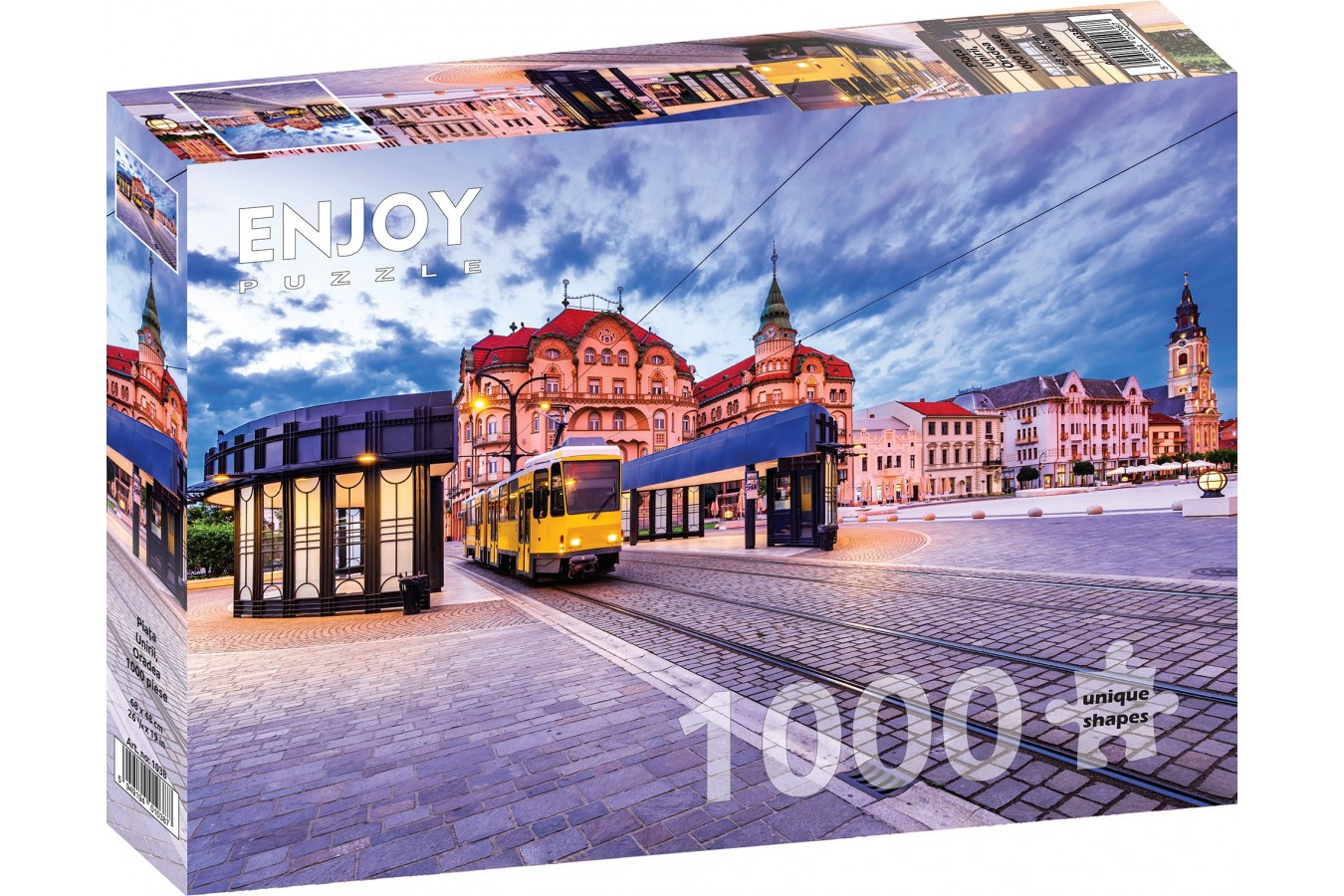 Puzzle 1000 piese - Piata Unirii - Oradea | Enjoy