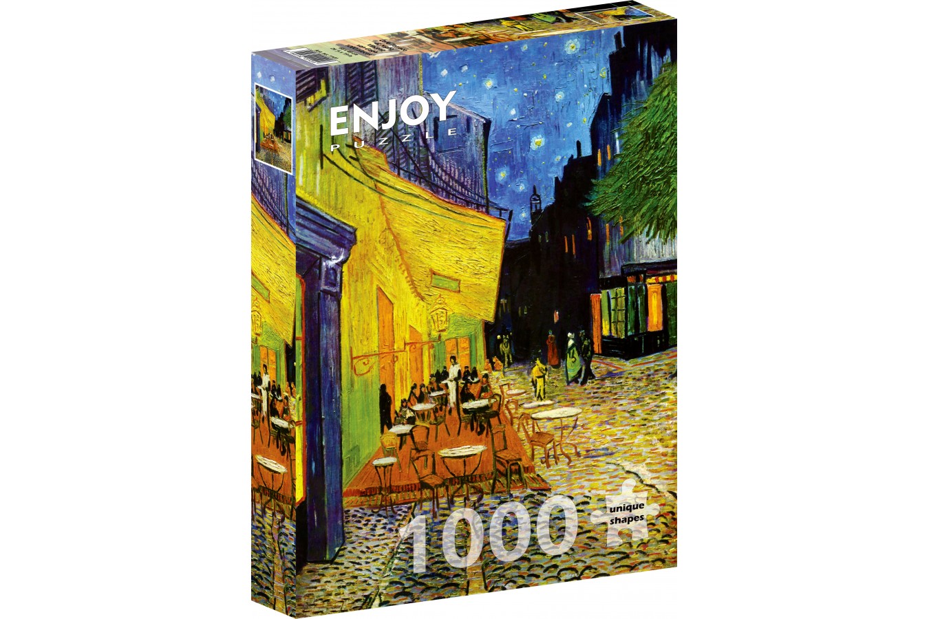Puzzle 1000 piese - Vincent Van Gogh - Cafe Terrace at Night | Enjoy