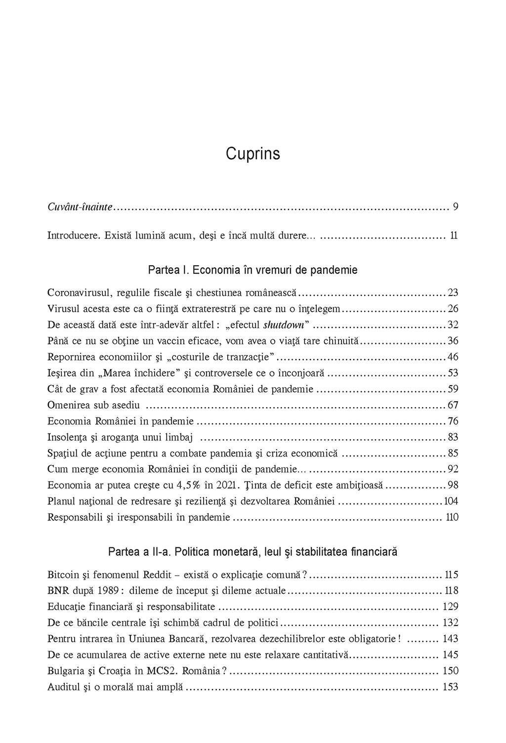 Economia si pandemia | Daniel Daianu - 1 | YEO