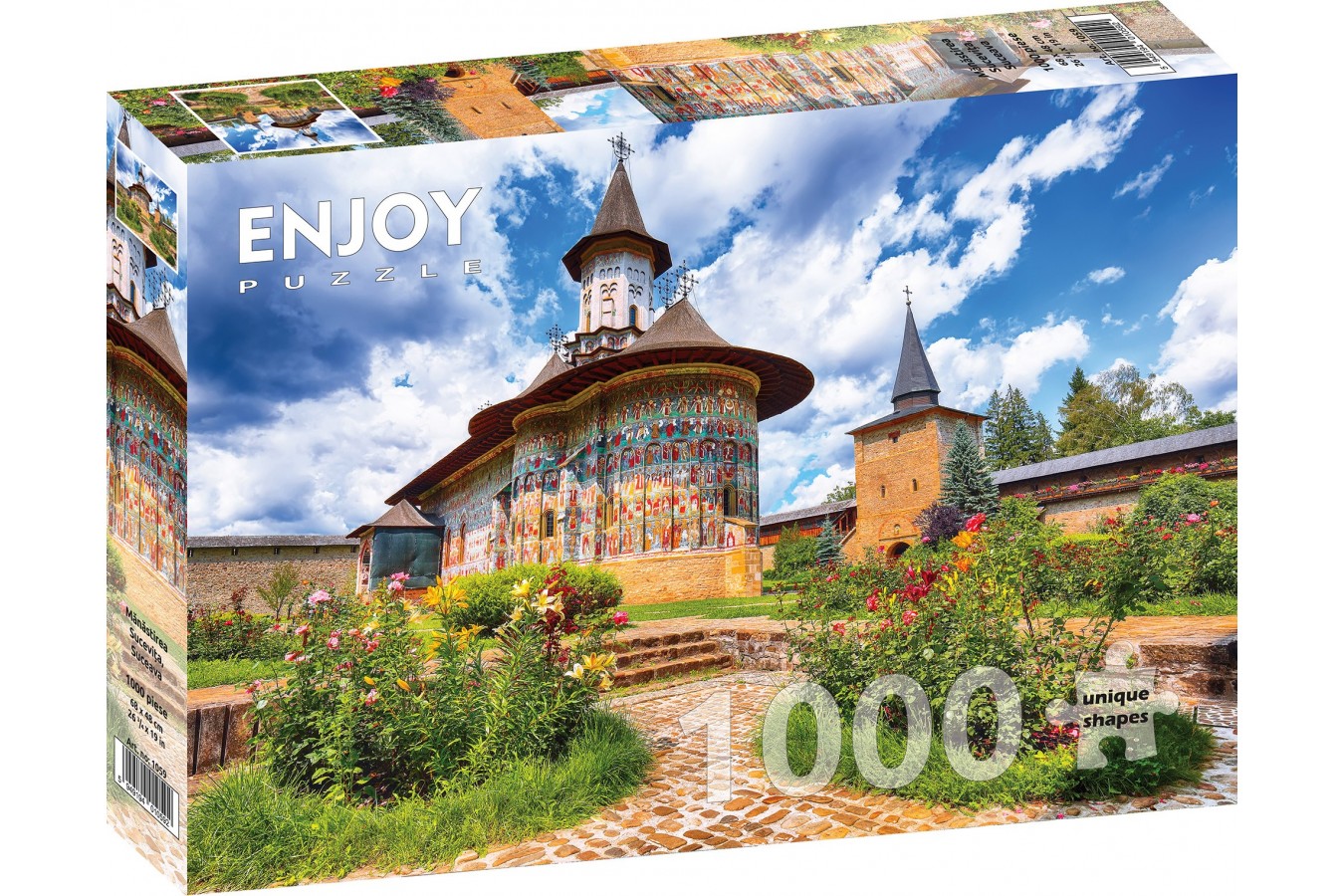 Puzzle 1000 piese - Sucevita Monastery - Suceava | Enjoy - 0