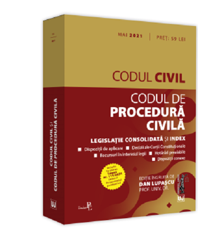 Codul civil si Codul de procedura civila | Dan Lupascu carturesti.ro poza bestsellers.ro