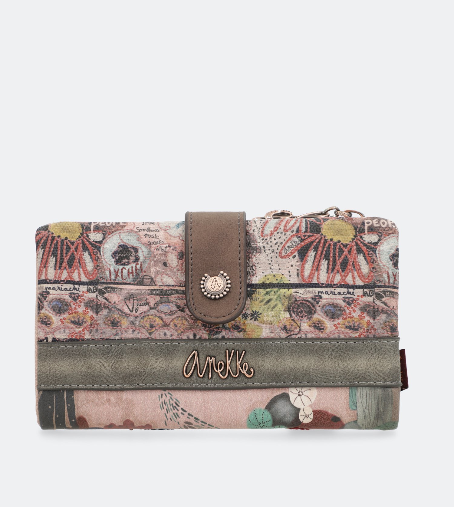 Portofel - Ixchel Big wallet with a zip | Anekke - 1 | YEO