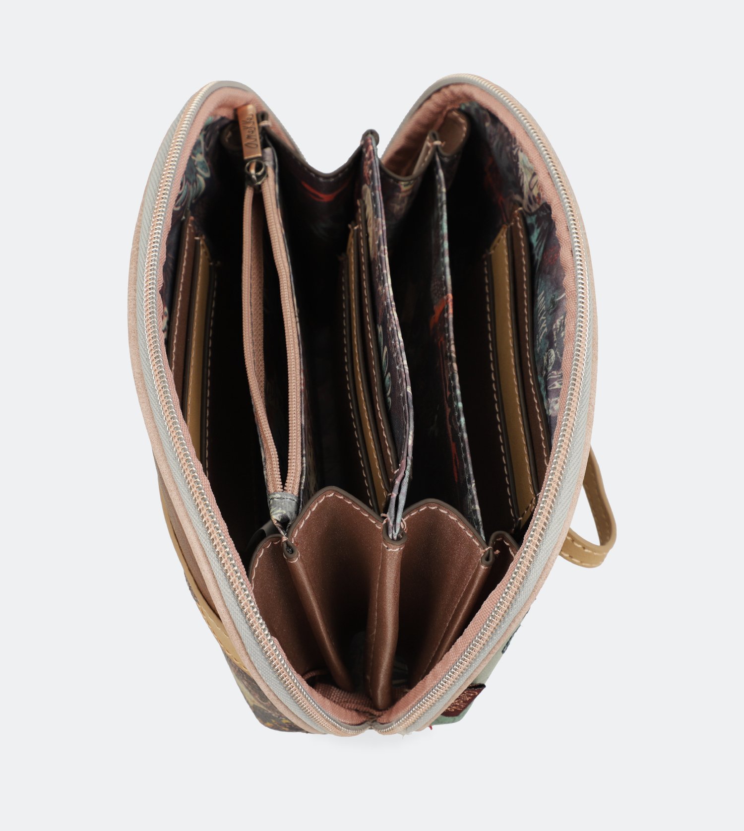 Portofel - Ixchel Wallet with a zip | Anekke - 6 | YEO