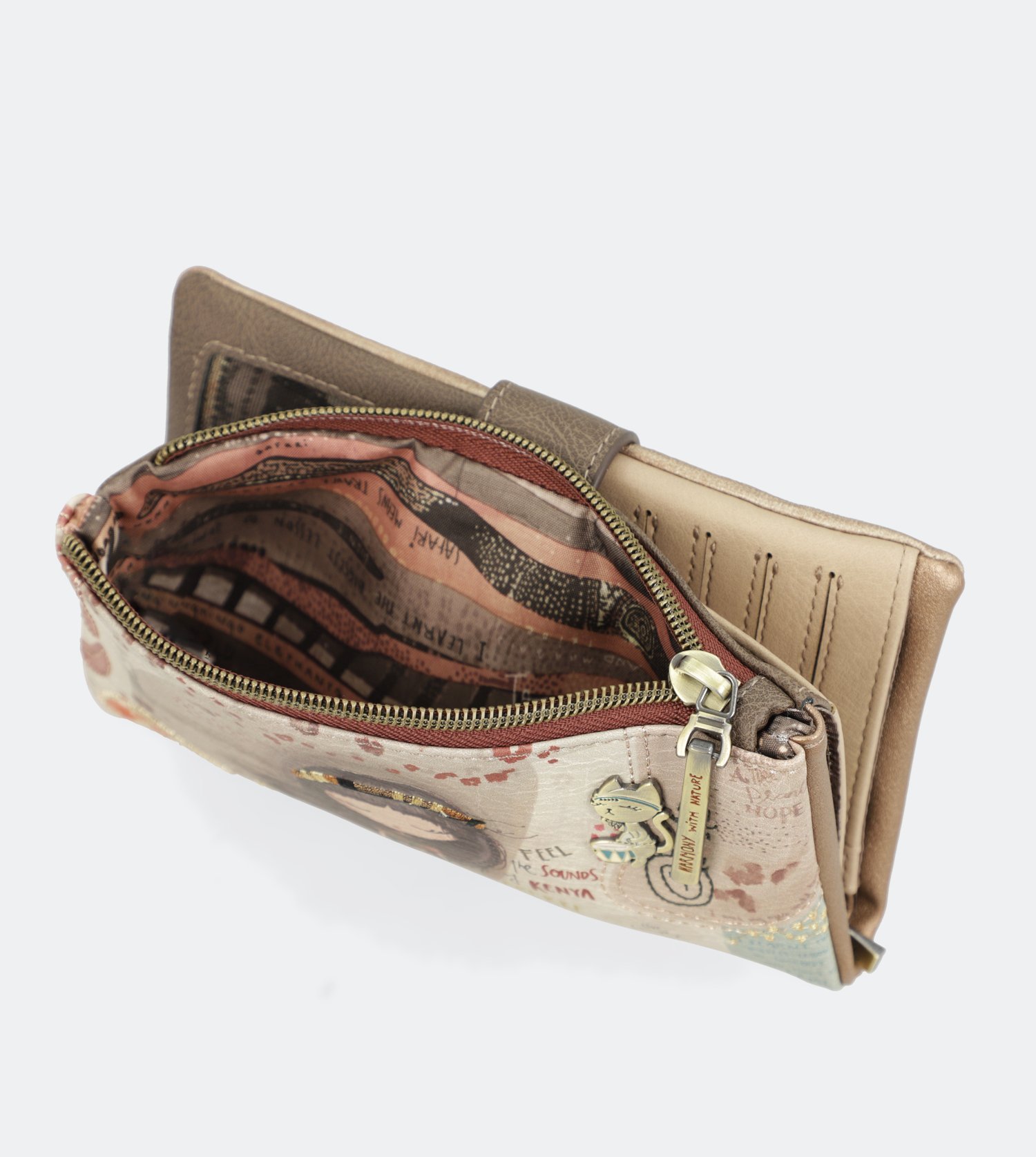 Portofel - Kenya Double compartiment wallet | Anekke - 5 | YEO