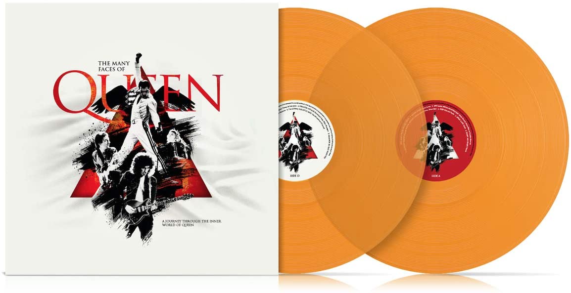 The Many Faces Of Queen (Transparent Orange Vinyl)