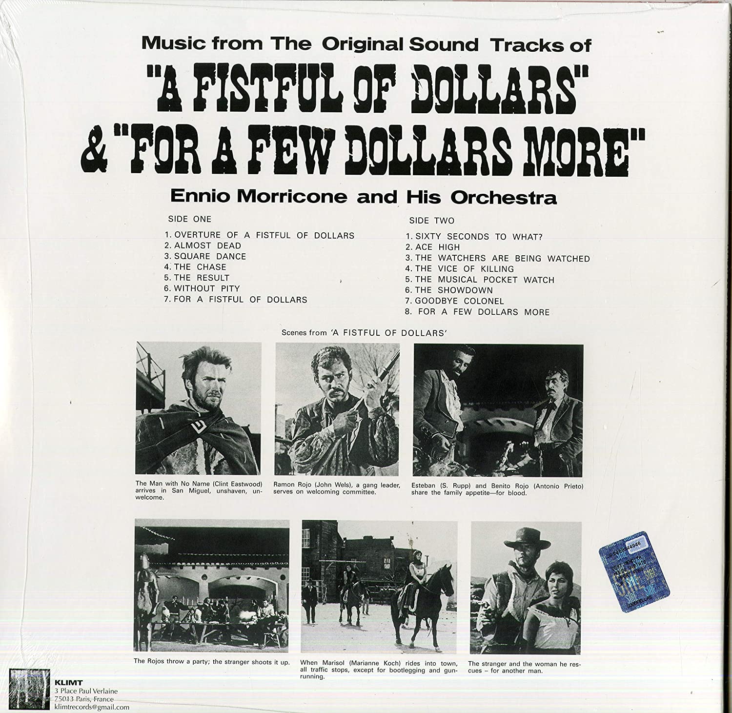 A Fistful of Dollars / For a Few Dollars More - Vinyl | Ennio Morricone