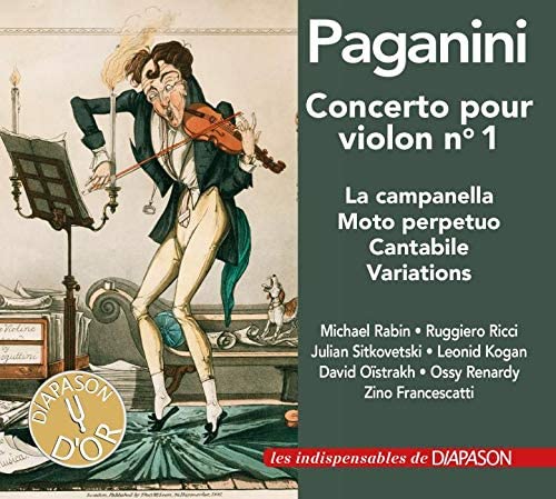 Paganini: Concerto Pour Violon No 1 - La Campanella, Moto Perpetuo, Cantabile, Variations | Ruggiero Ricci, Michael Rabin