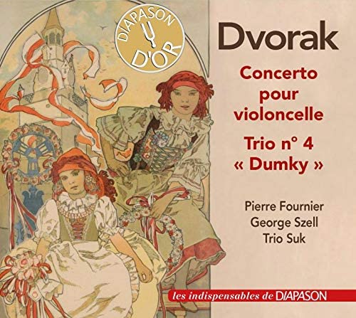 Dvorak: Concerto pour Violoncelle / Trio No. 4 \'Dumky\' | Antonin Dvorak, Pierre Fournier, Jan Panenka