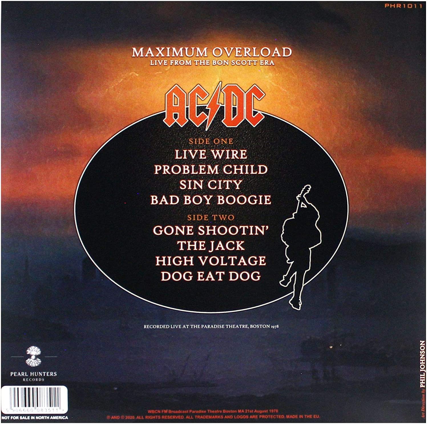 Maximum Overload (Transparent Red Vinyl) - Vinyl | AC/DC