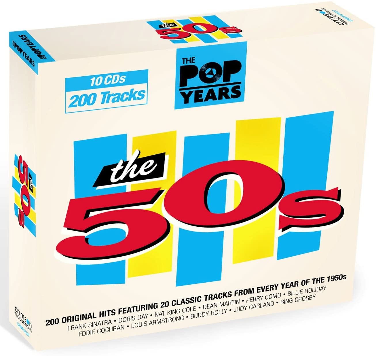The Pop Years 1950 - 1959 (10 CD Slim Boxset) | Various Artists