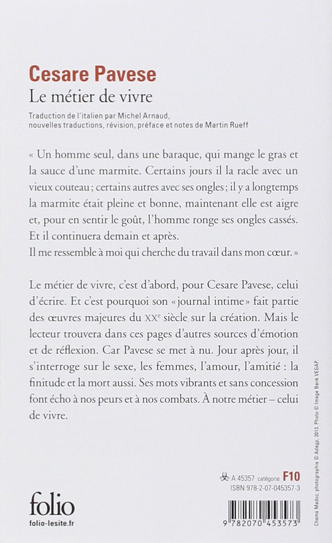 Le Metier De Vivre | Cesare Pavese - 1 | YEO