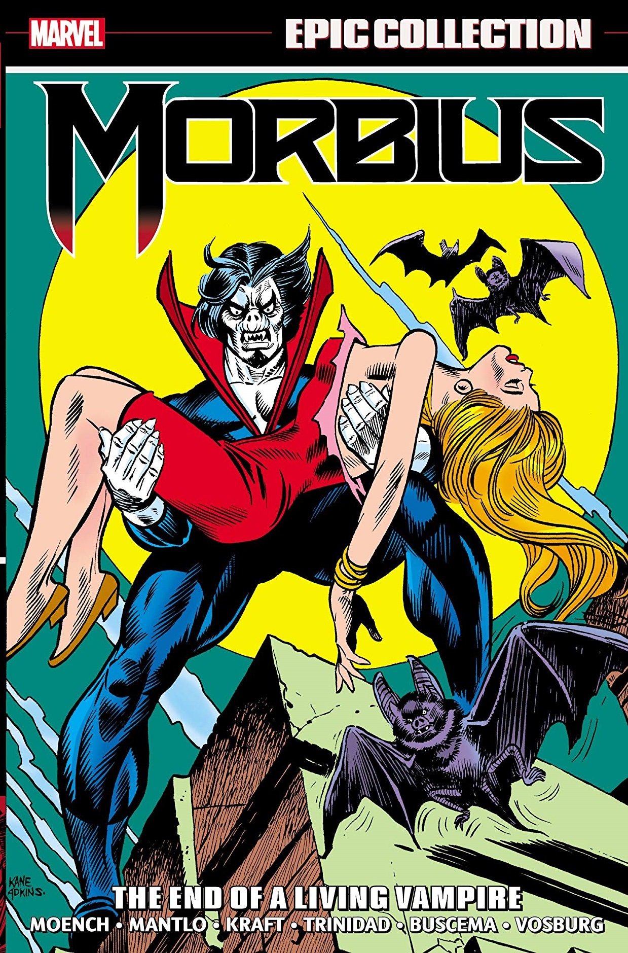 The End Of A Living Vampire | Doug Moench, Bill Mantlo