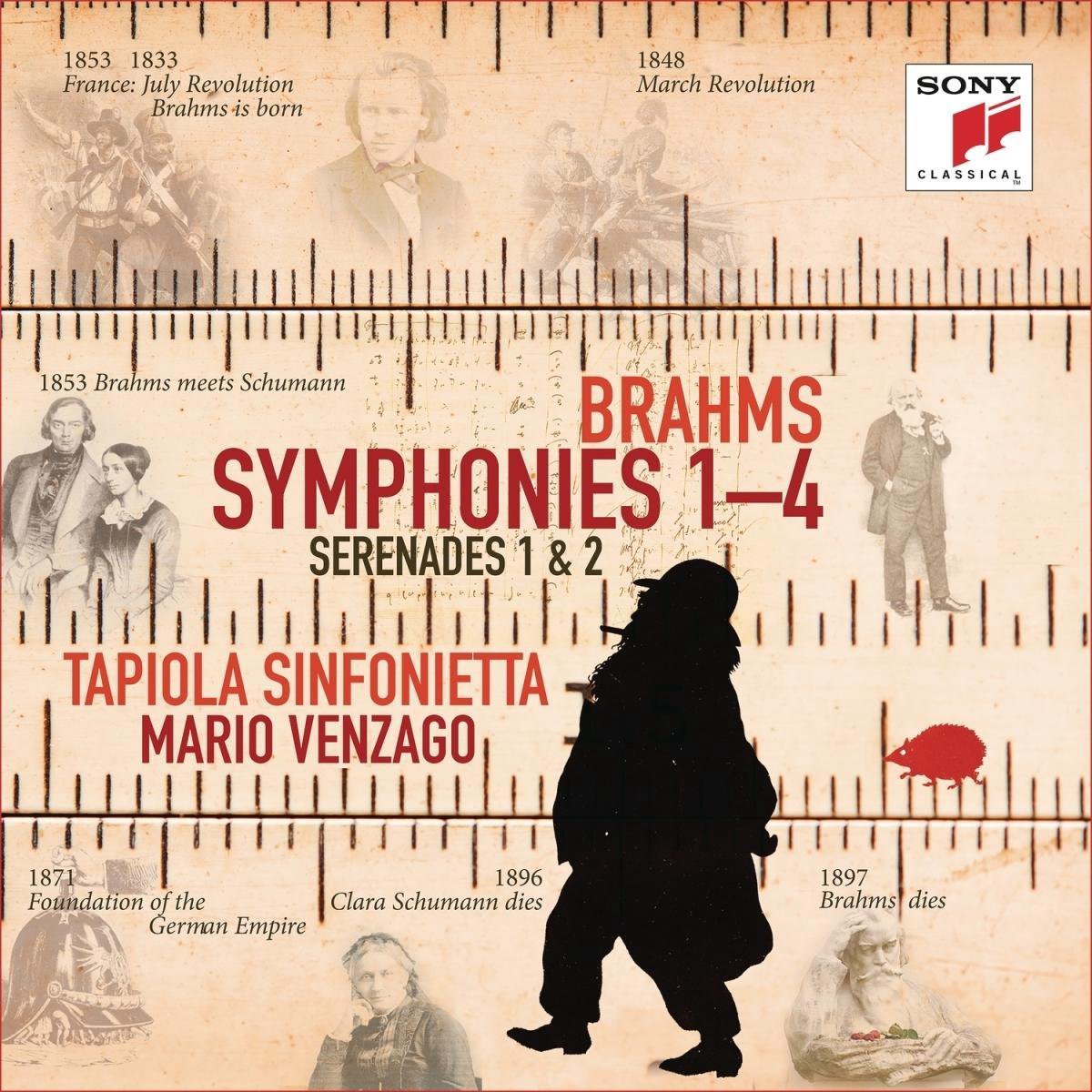 Brahms: Symphonies Nos. 1-4. Serenades Nos. 1 & 2 | Johannes Brahms, Mario Venzago