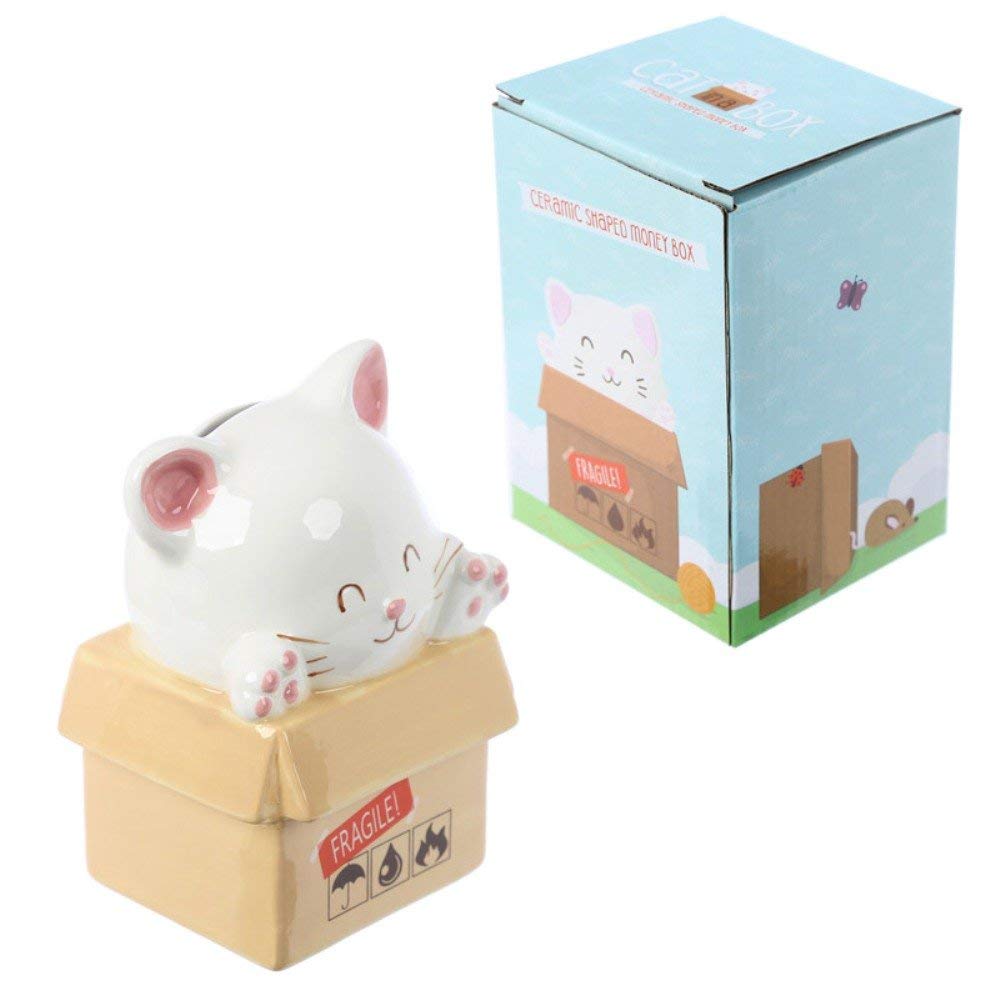 Pusculita - Cat in a box money box | Puckator