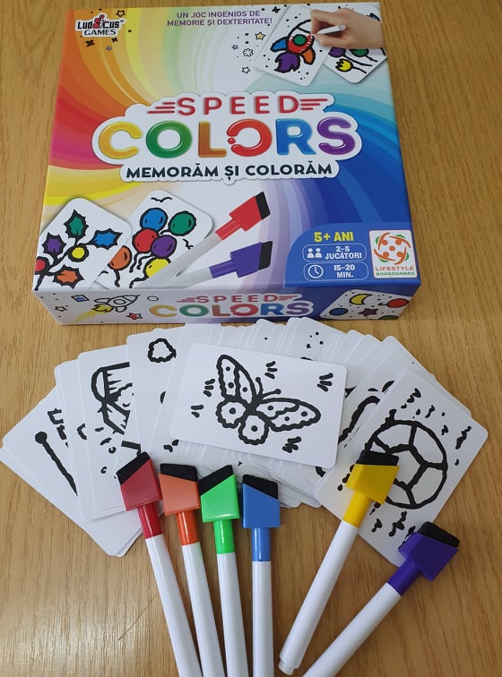 Joc - Speed Colors: Memoram si coloram | Ludicus - 6