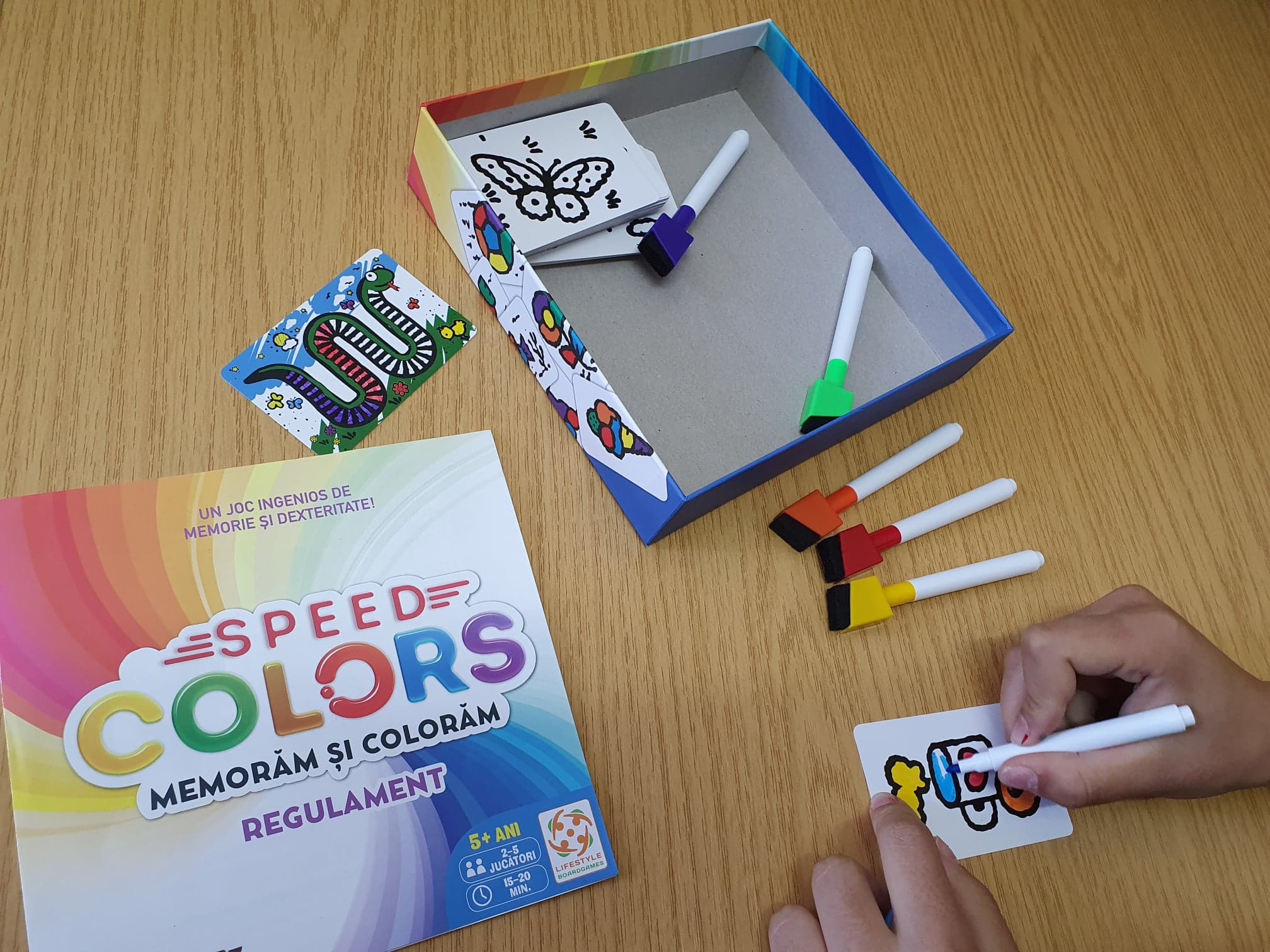Joc - Speed Colors: Memoram si coloram | Ludicus - 5