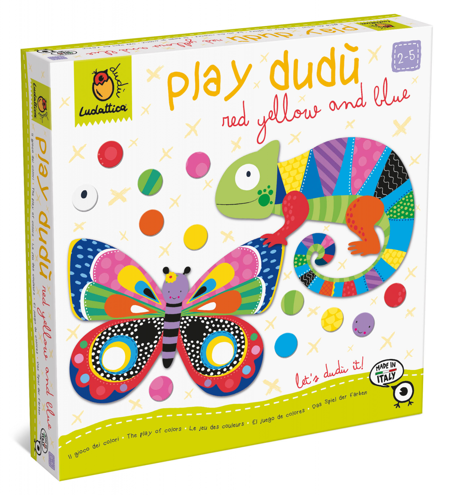Puzzle educativ - Play Dudu: Red, Yellow and Blue-The Colors Game | Ludattica
