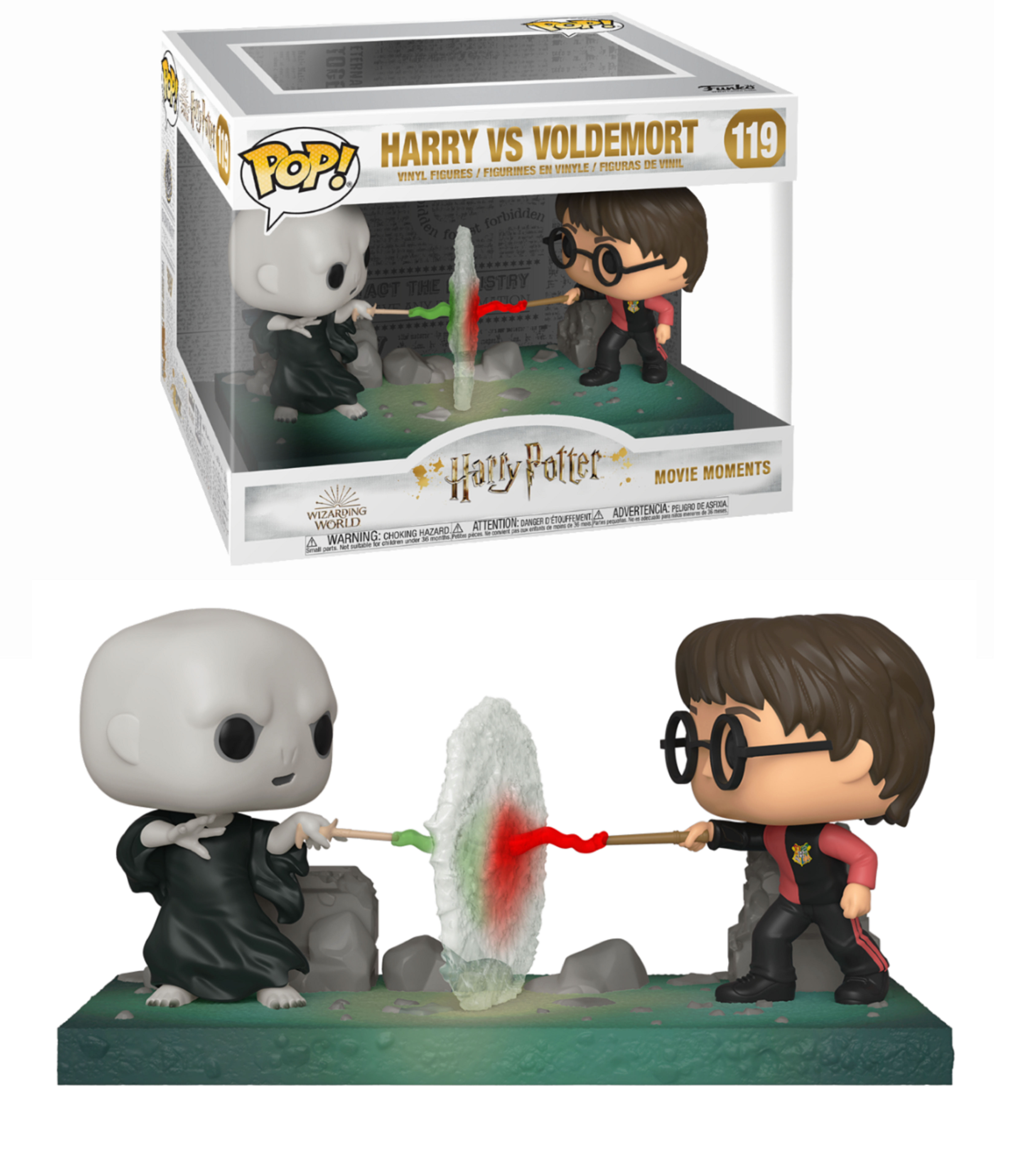 Figurina - Pop! Moments - Harry Potter vs. Voldemort | Funko