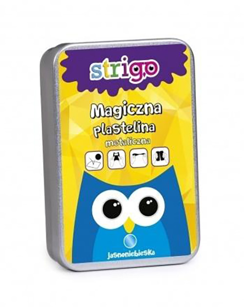 Plastilina - Magica metalica, albastru deschis | Strigo