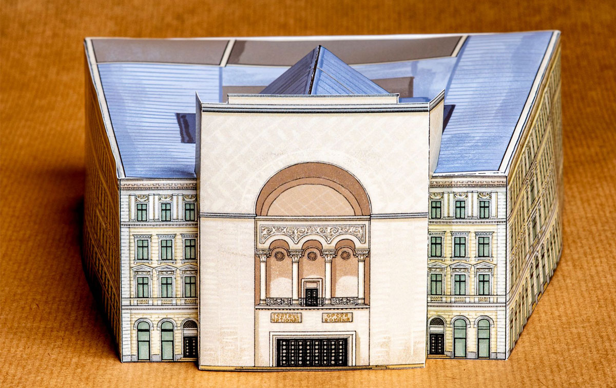 Puzzle 3D - Timisoara la cutie - Cartierul Cetate (5 cladiri) | Timisoara la cutie