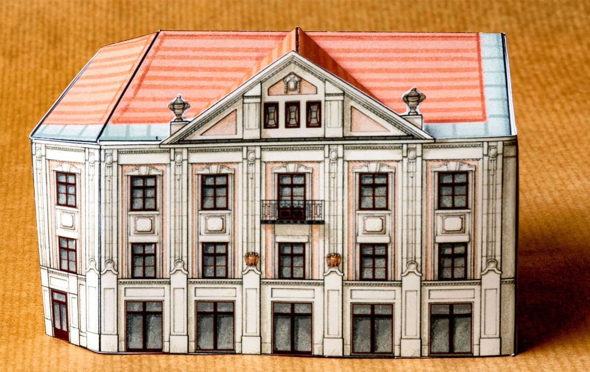 Puzzle 3D - Timisoara la cutie - Cartierul Cetate (5 cladiri) | Timisoara la cutie - 6
