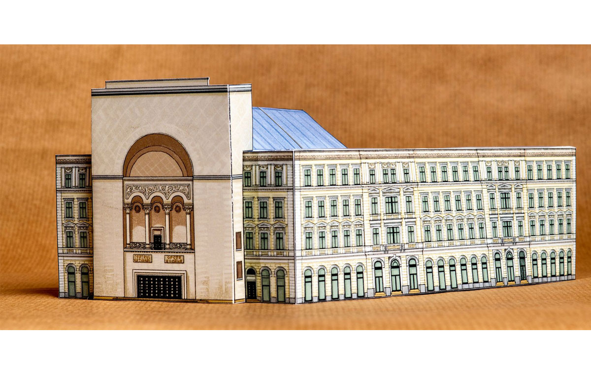 Puzzle 3D - Timisoara la cutie - Cartierul Cetate (5 cladiri) | Timisoara la cutie - 5