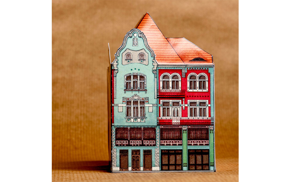 Puzzle 3D - Timisoara la cutie - Cartierul Cetate (5 cladiri) | Timisoara la cutie - 4