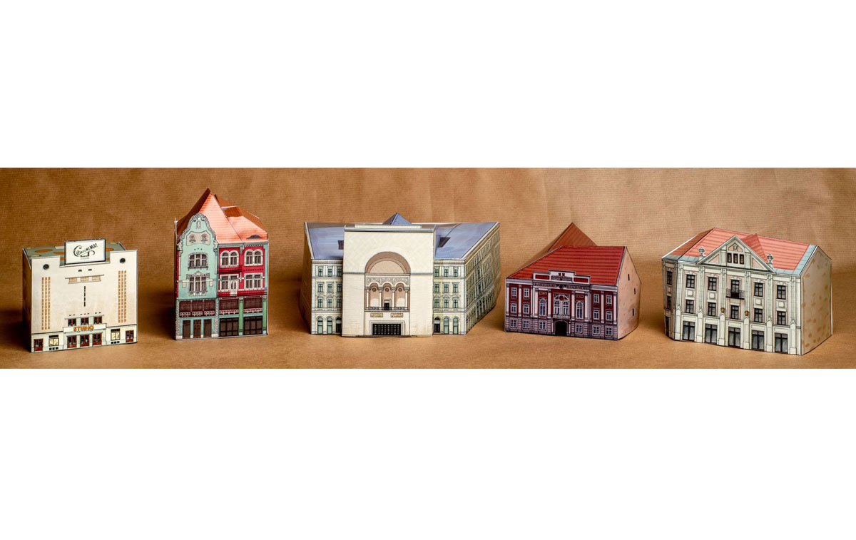 Puzzle 3D - Timisoara la cutie - Cartierul Cetate (5 cladiri) | Timisoara la cutie - 10