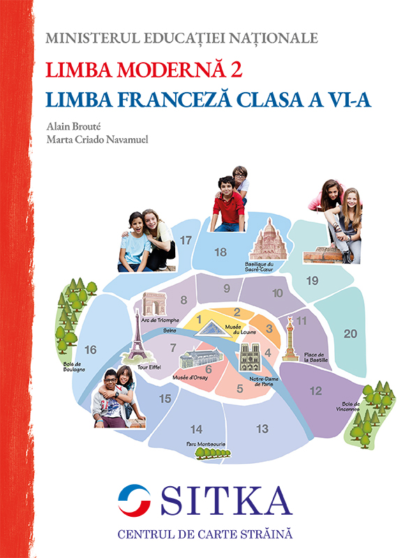 Limba Moderna 2 – Franceza Clasa a VI-a | Alain Broute, Marta Criado Navamuel carturesti.ro Clasa a VI-a