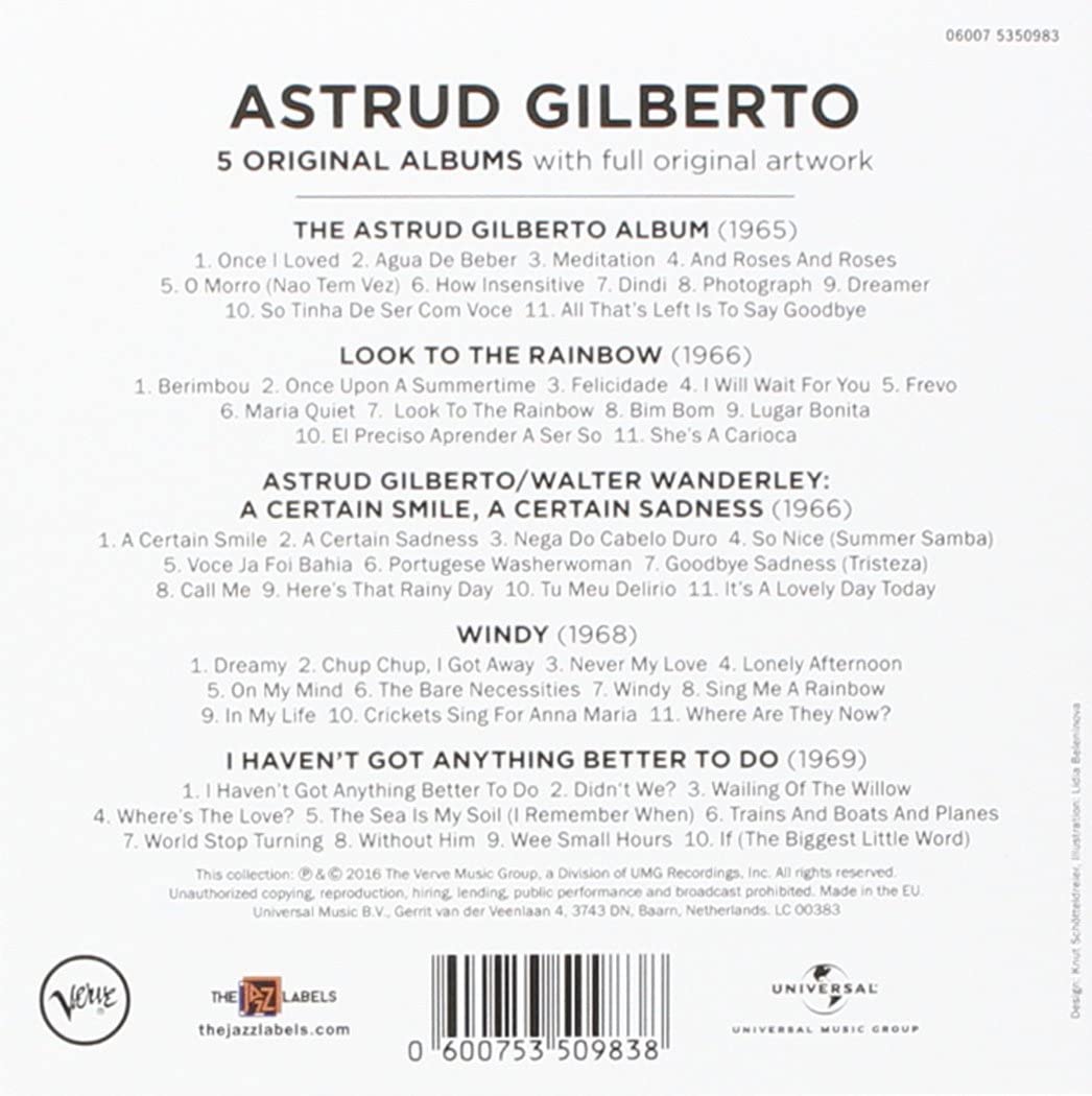 Astrud Gilberto - 5 Original Albums | Astrud Gilberto