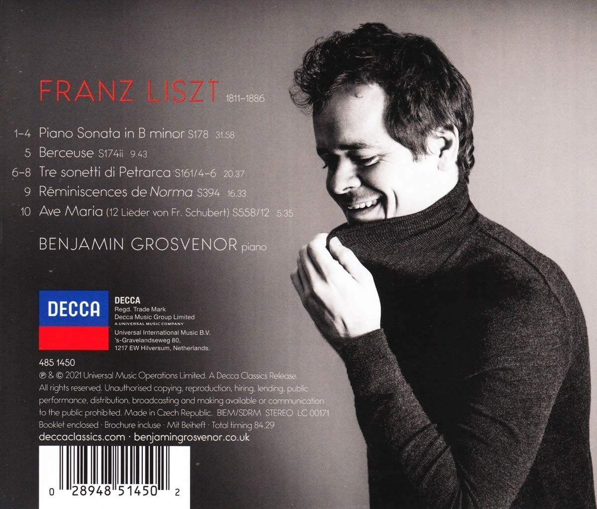 Benjamin Grosvenor - Liszt | Benjamin Grosvenor