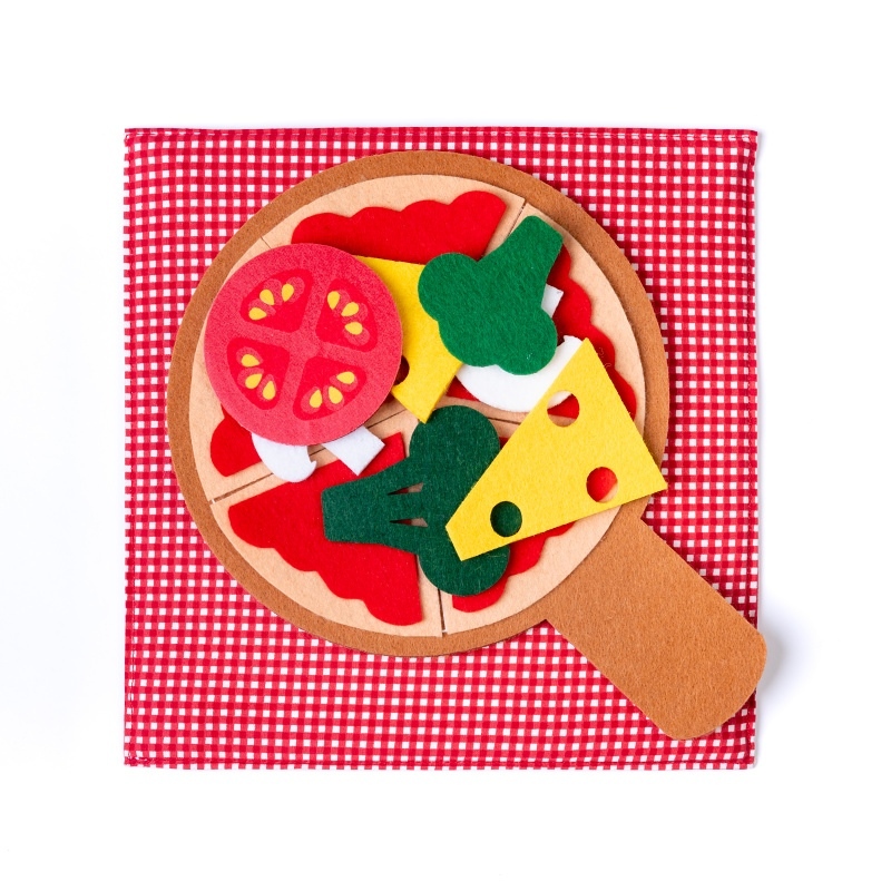 Set creativ - Pizza cu legume | Mukibooks - 3 | YEO