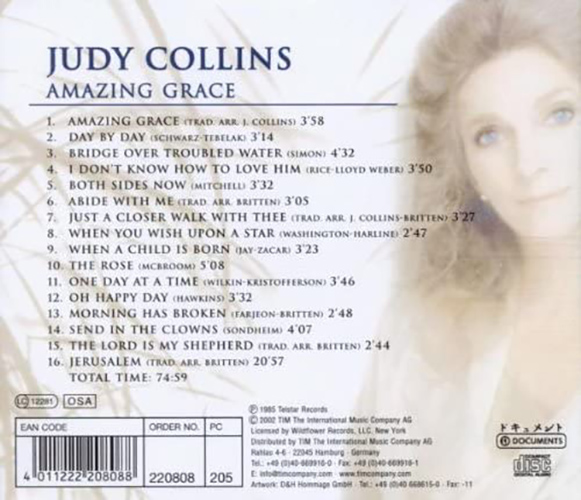 Amazing Grace | Judy Collins - 1 | YEO