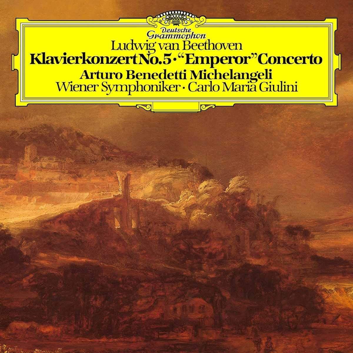 Klavierkonzert No. 5 Emperor Concerto – Vinyl | Ludwig van Beethoven, Arturo Benedetti Michelangeli, Wiener Symphoniker, Carlo Maria Giulini Arturo poza noua