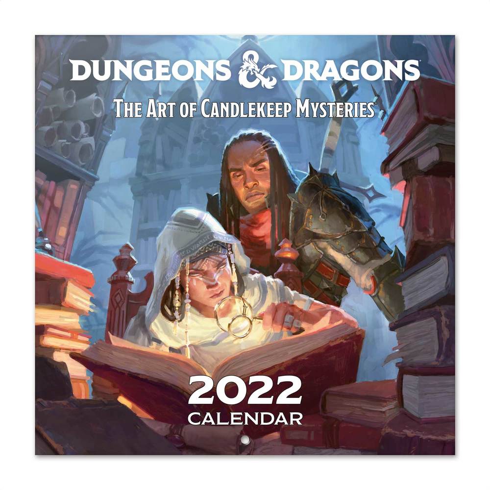 Calendar 2022 - Dungeons and Dragons, 30x30 cm | Grupo Erik