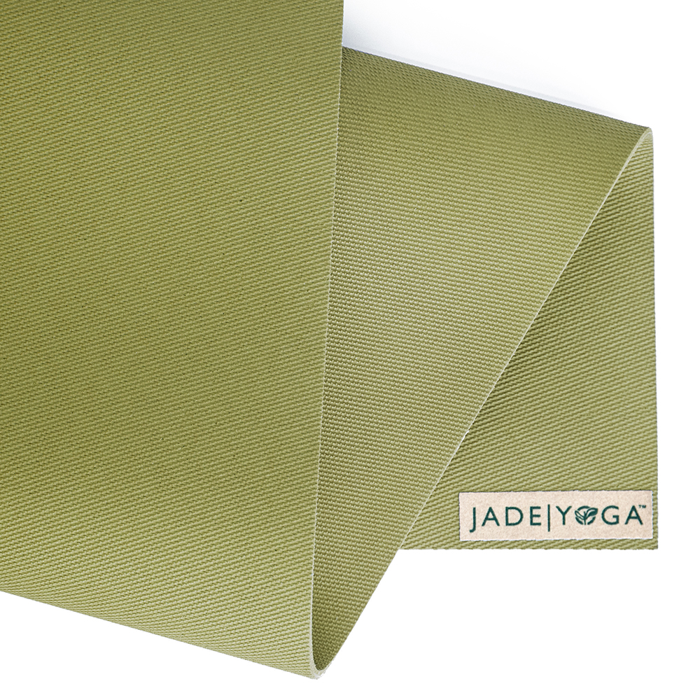 Saltea Yoga - Jade Travel 1/8\'\' 68\'\' (3mm, 173cm) Olive Green | Jade Yoga