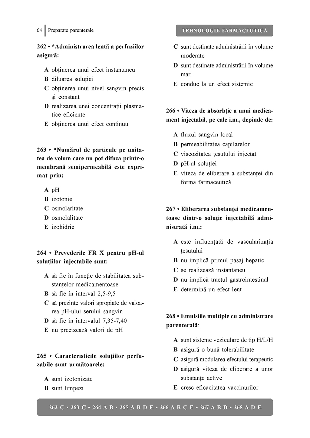 Teste-grila de tehnologie farmaceutica pentru admitere la rezidentiat | Lacramioara Ochiuz, Dumitru Lupuleas - 4 | YEO