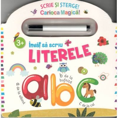 Invat sa scriu literele - Carioca Magica