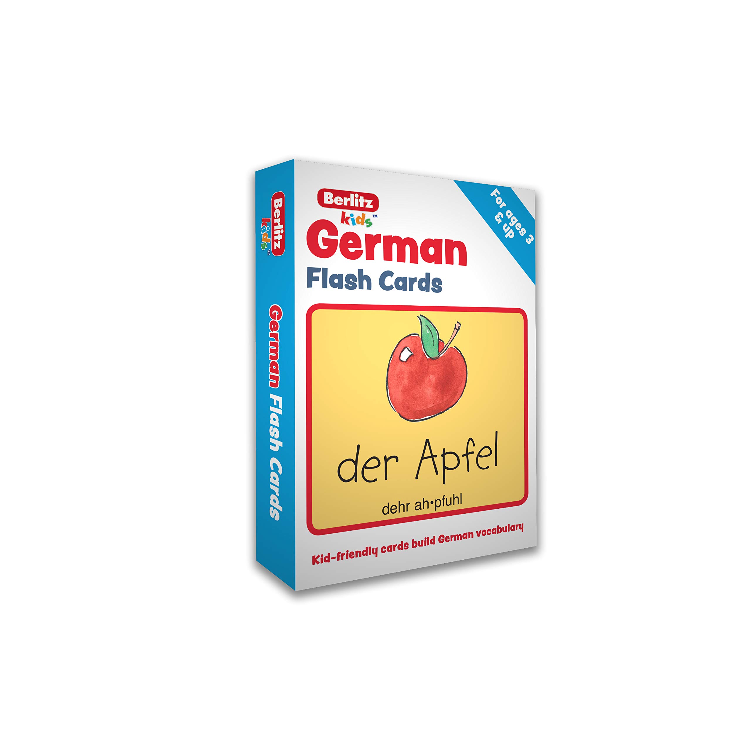 Berlitz French Flash Cards - Der Apfel |