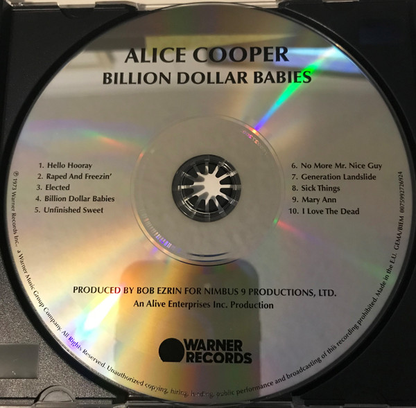 Billion Dollar Babies | Alice Cooper
