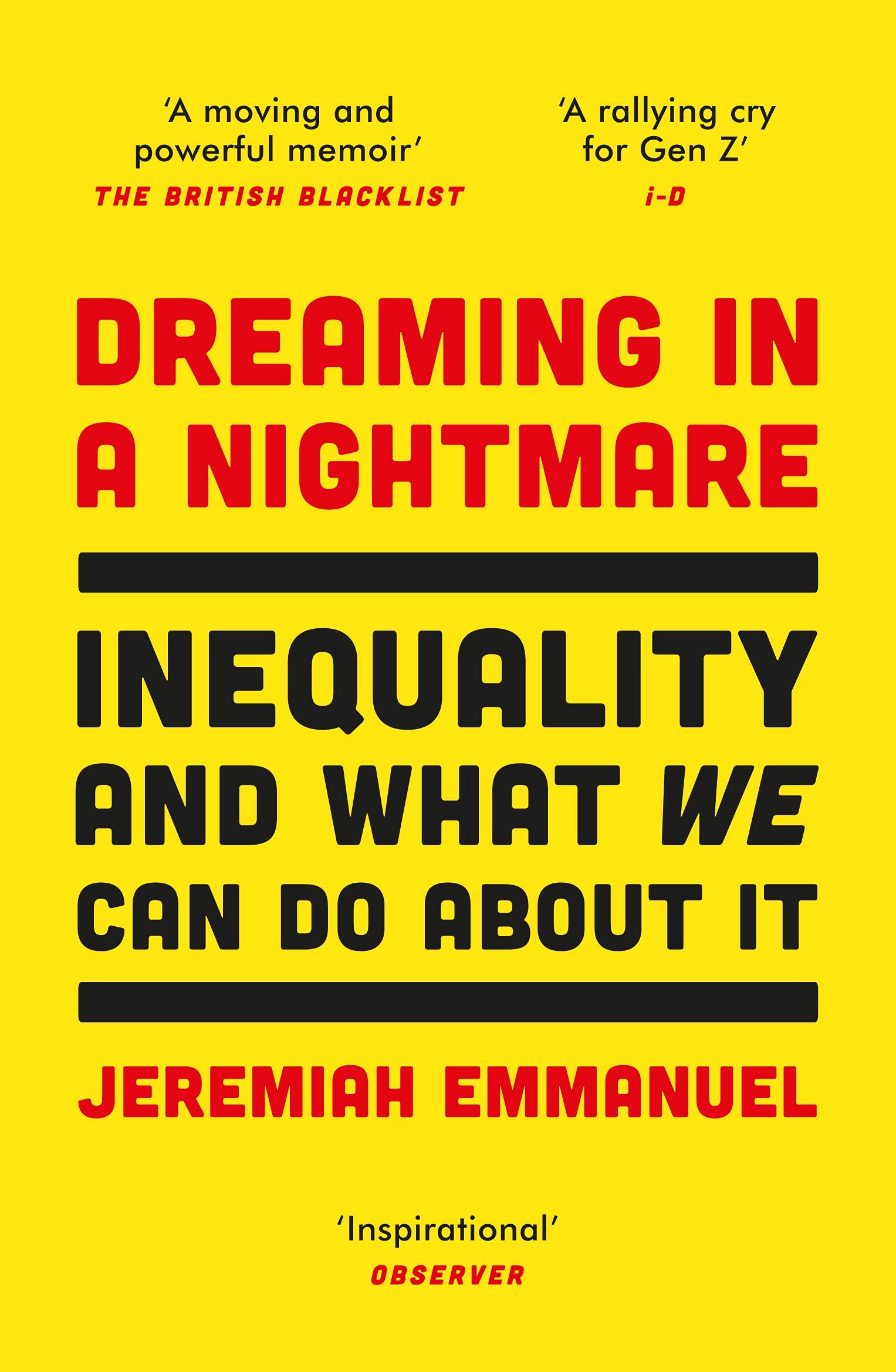 Dreaming in a Nightmare | Jeremiah Emmanuel
