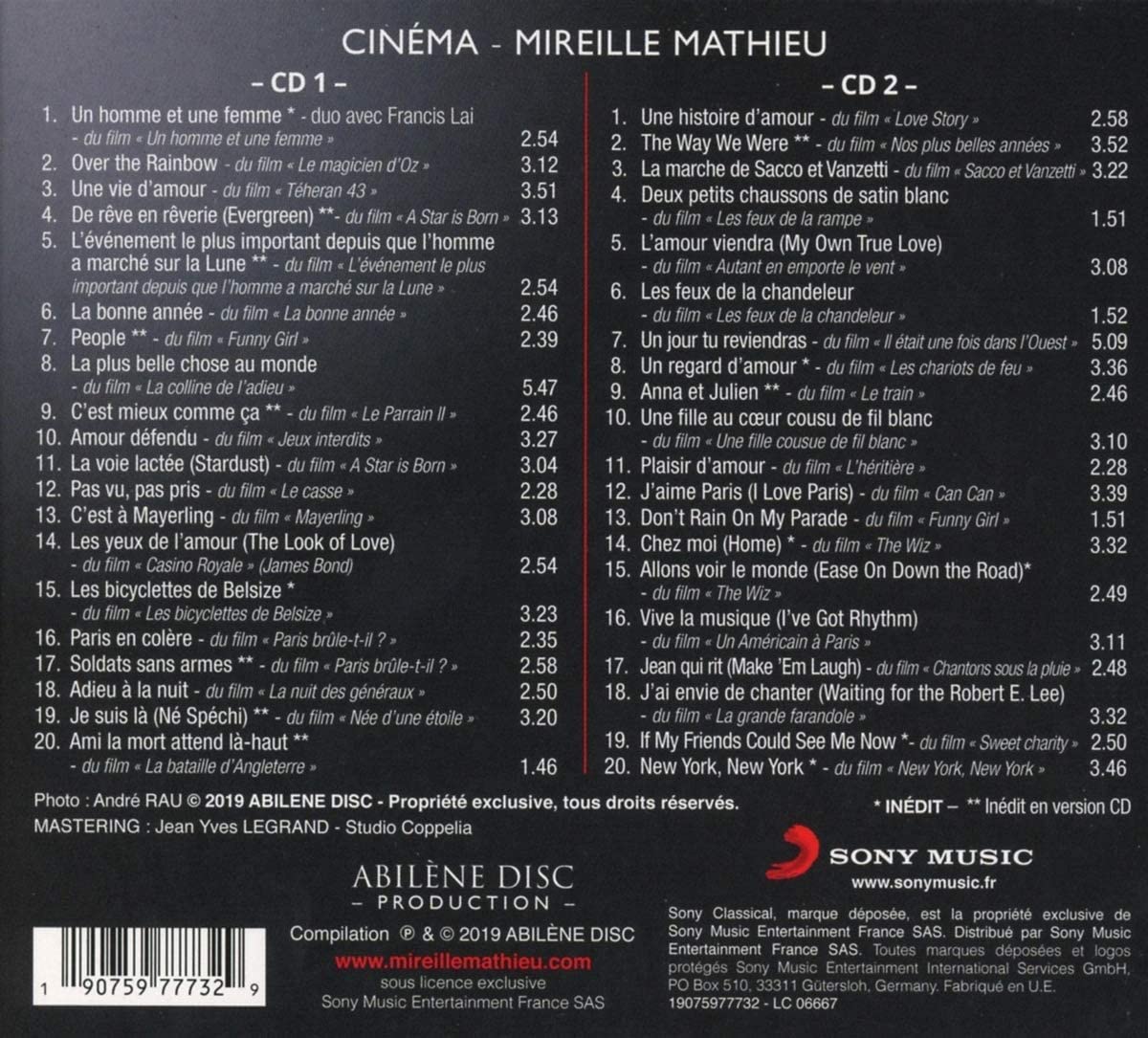 Cinema | Mireille Mathieu