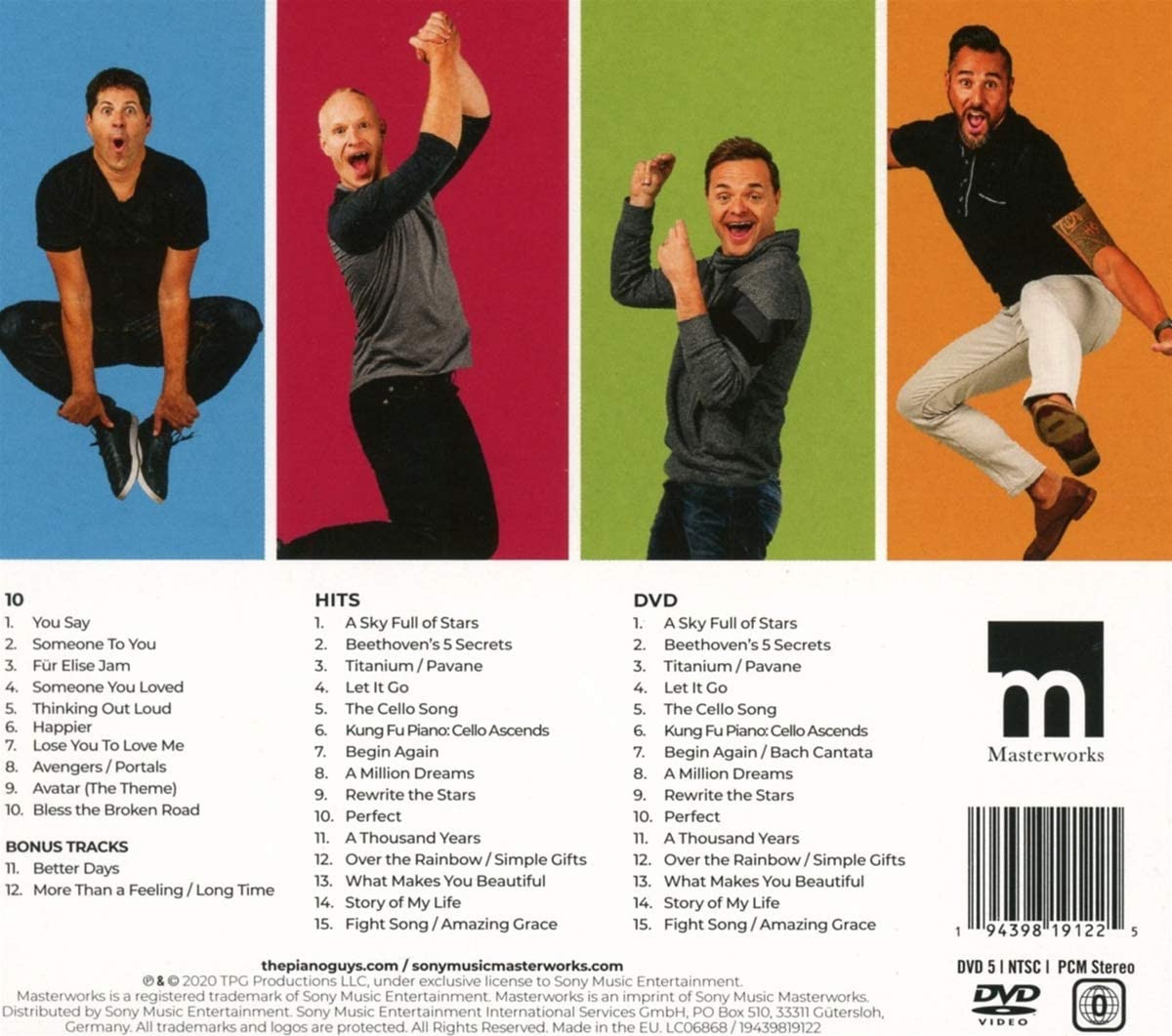 10 - Deluxe Edition (2CD+DVD) | The Piano Guys