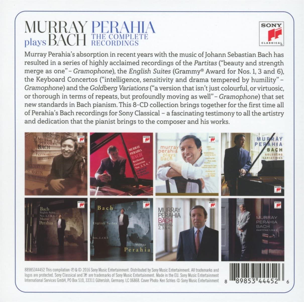 Murray Perahia Plays Bach - The Complete Recordings | Murray Perahia - 1 | YEO