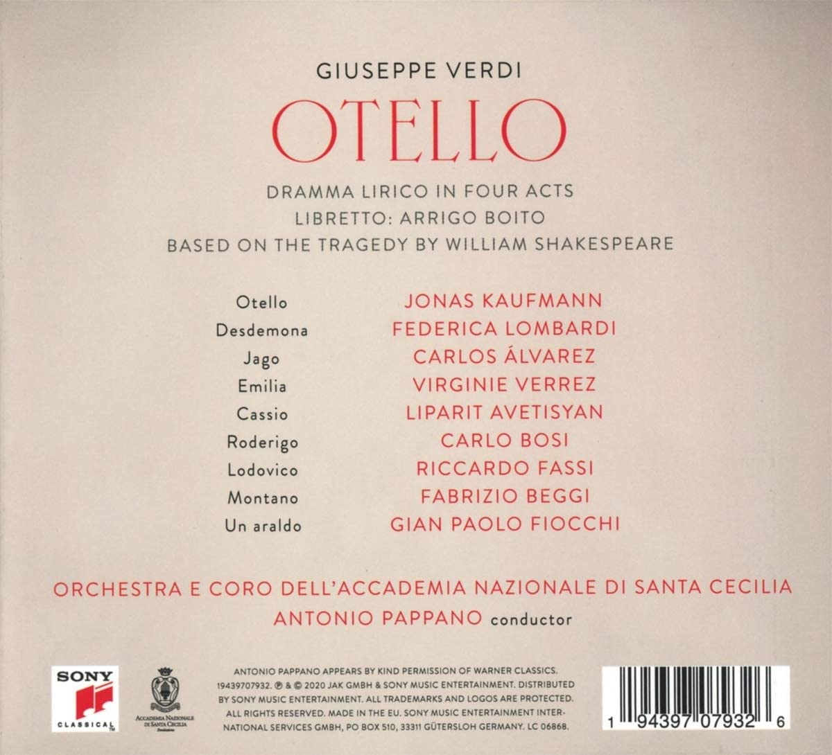 Verdi: Otello | Jonas Kaufamnn