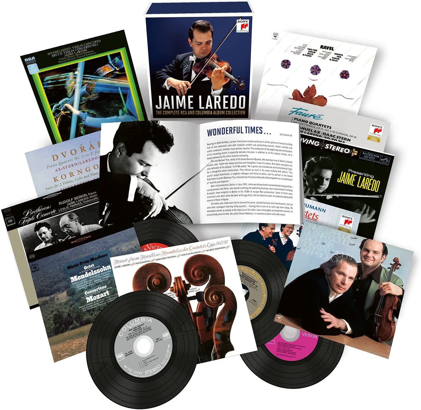Jaime Laredo - The Complete RCA And Columbia Album Collection | Jaime Laredo