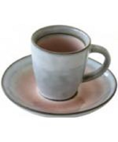 Ceasca si farfurie pentru espresso - Origin - Dusty Pink