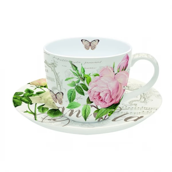 Ceasca cu farfurie - Jardin Botanique