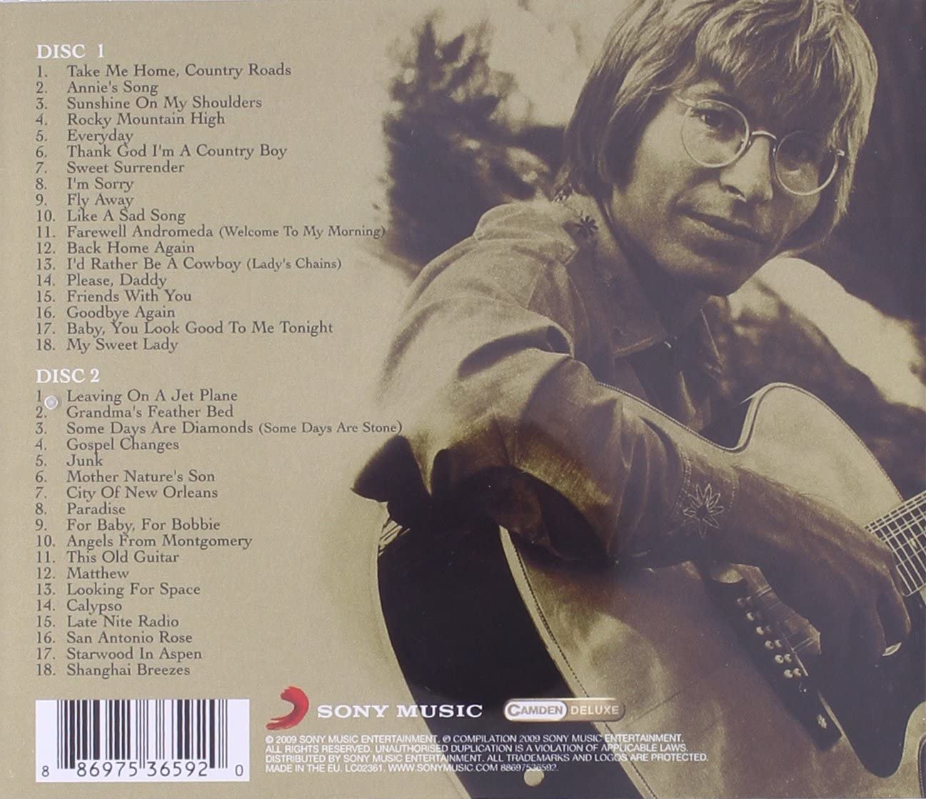 Sunshine On My Shoulders: The Best Of John Denver | John Denver