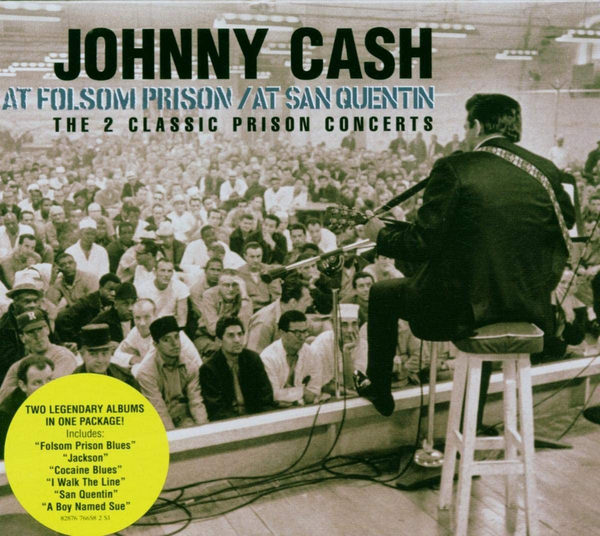 Johnny Cash At Folsom Prison / At San Quentin | Johnny Cash image